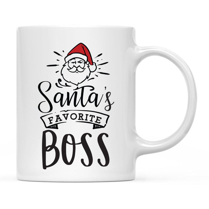 Santa's Favorite Careers Coffee Mug Collection 1-Set of 1-Andaz Press-Bosses-
