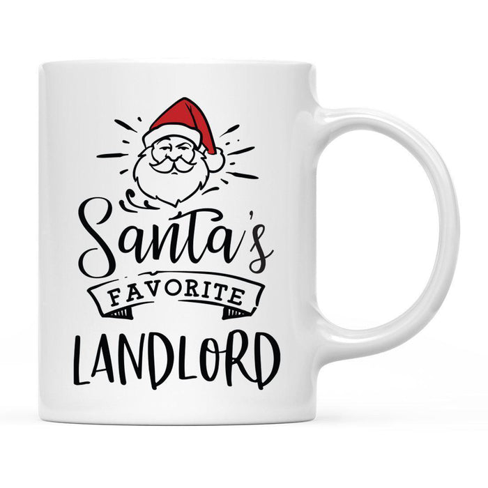 Santa's Favorite Careers Coffee Mug Collection 1-Set of 1-Andaz Press-Landlord-