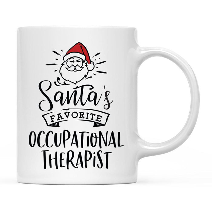 Santa's Favorite Careers Coffee Mug Collection 1-Set of 1-Andaz Press-Occupational Therapist-