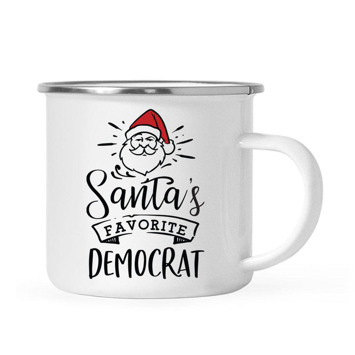 Santa's Favorite Dog Cat Campfire Mug Collection-Set of 1-Andaz Press-Democrat-