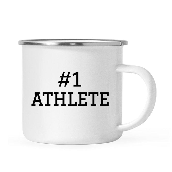 Stainless Steel Campfire Coffee Mug Thank You Gift, #1 Sports-Set of 1-Andaz Press-Athlete-