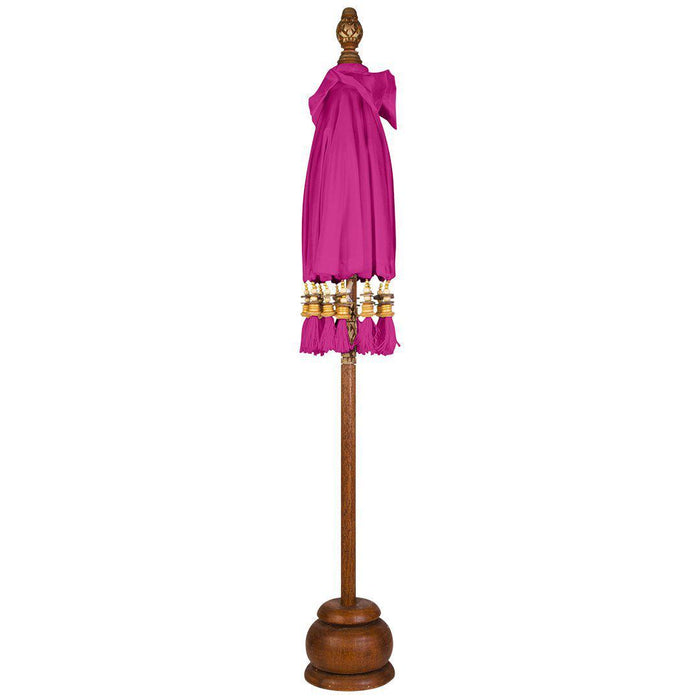 Tabletop Bali Umbrella Centerpiece-Set of 1-Koyal Wholesale-Plum Purple-