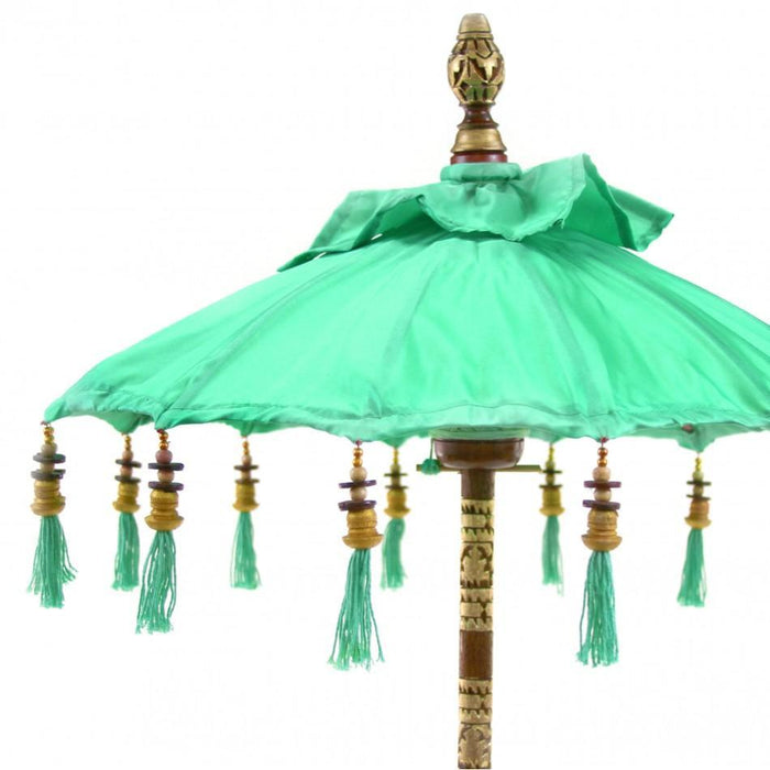 Tabletop Bali Umbrella Centerpiece-Set of 1-Koyal Wholesale-Diamond Blue-
