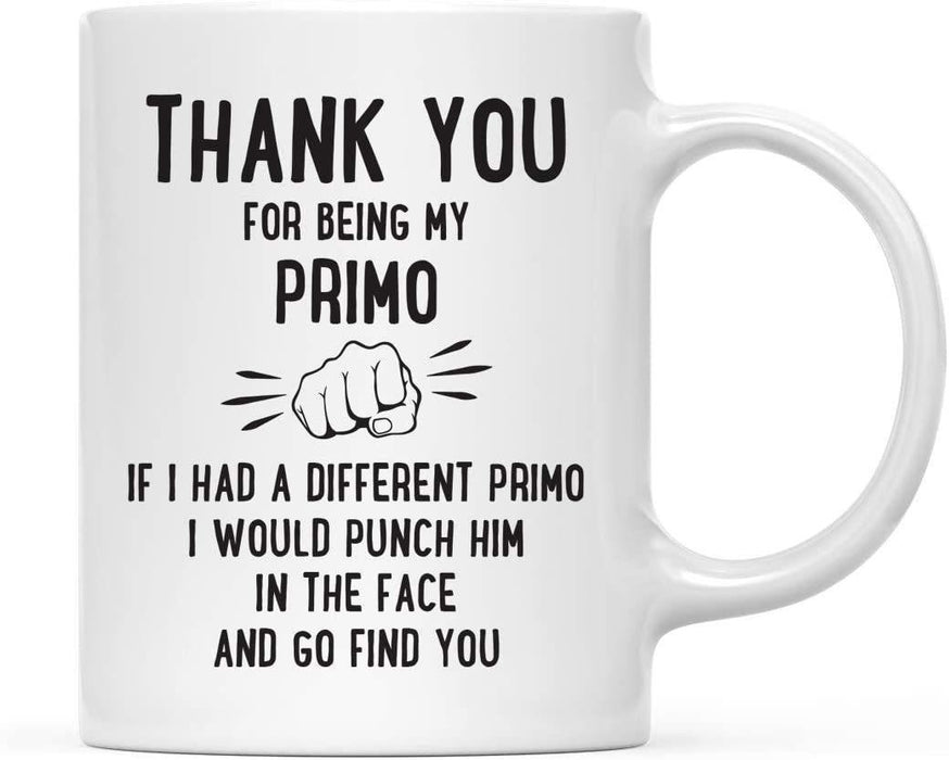Thank You for Being Ceramic Coffee Mug Punch in Face Collection-Set of 1-Andaz Press-Primo-