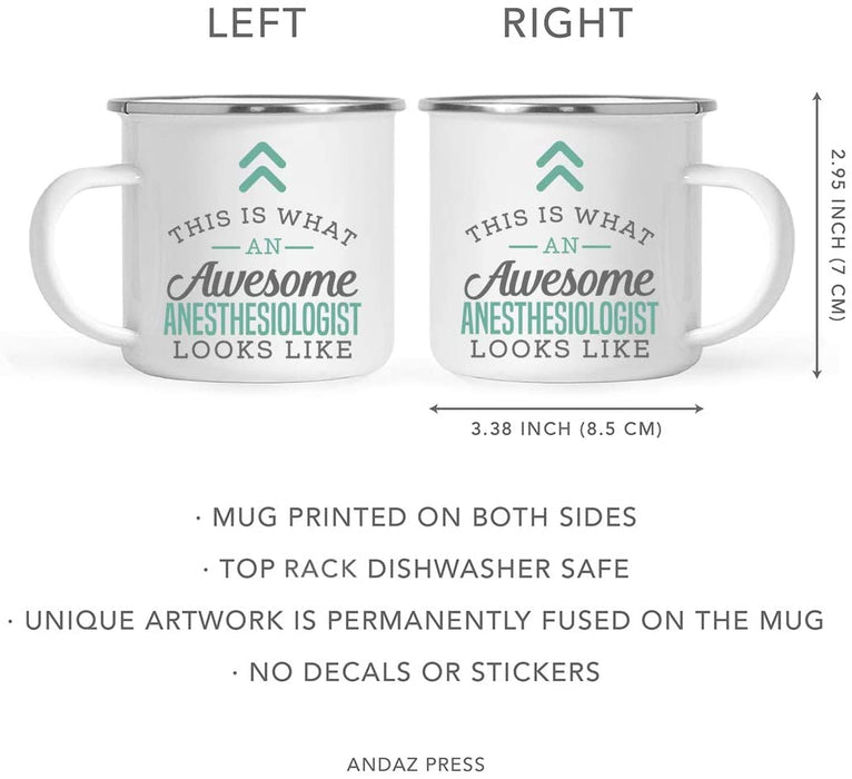 This Is What An Awesome Looks Like Medicine 1 Campfire Mug Collection-Set of 1-Andaz Press-Anesthesiologist-