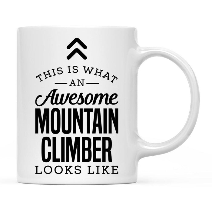 This Is What An Awesome Looks Like Sports Coffee Mug Collection 2-Set of 1-Andaz Press-Mountain Climber-
