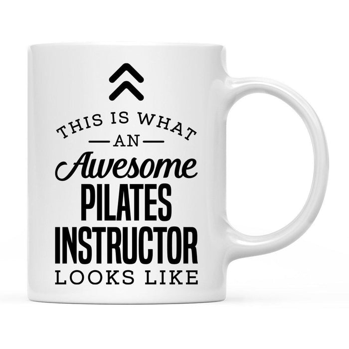 This Is What An Awesome Looks Like Sports Coffee Mug Collection 2-Set of 1-Andaz Press-Pilates Instructor-
