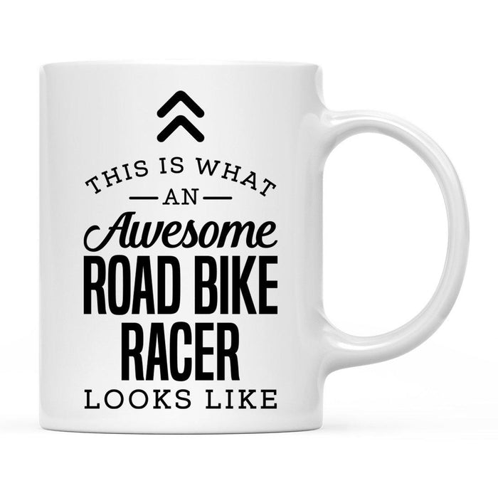 This Is What An Awesome Looks Like Sports Coffee Mug Collection 2-Set of 1-Andaz Press-Road Bike Racer-