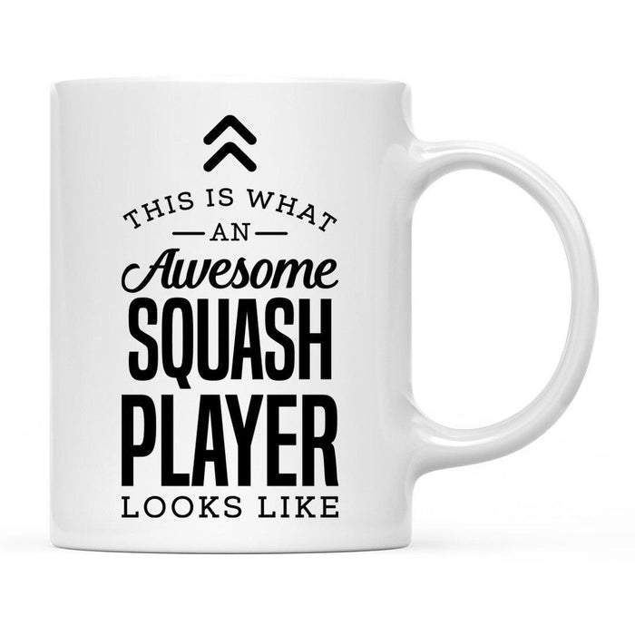 This Is What An Awesome Looks Like Sports Coffee Mug Collection 2-Set of 1-Andaz Press-Squash Player-