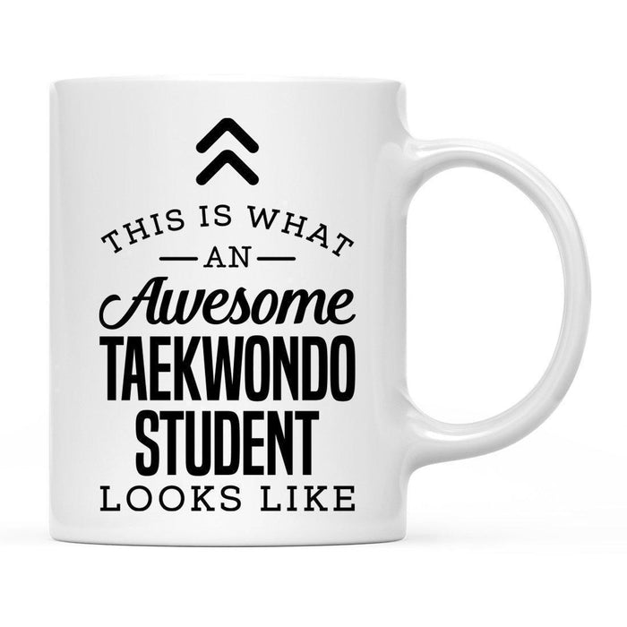 This Is What An Awesome Looks Like Sports Coffee Mug Collection 2-Set of 1-Andaz Press-Taekwondo Student-