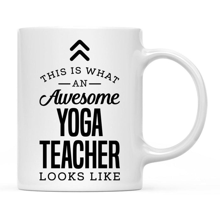 This Is What An Awesome Looks Like Sports Coffee Mug Collection 2-Set of 1-Andaz Press-Yoga Teacher-