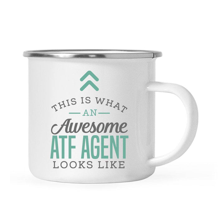 This is What an Awesome Looks Like Law Campfire Coffee Mug-Set of 1-Andaz Press-ATF Agent-