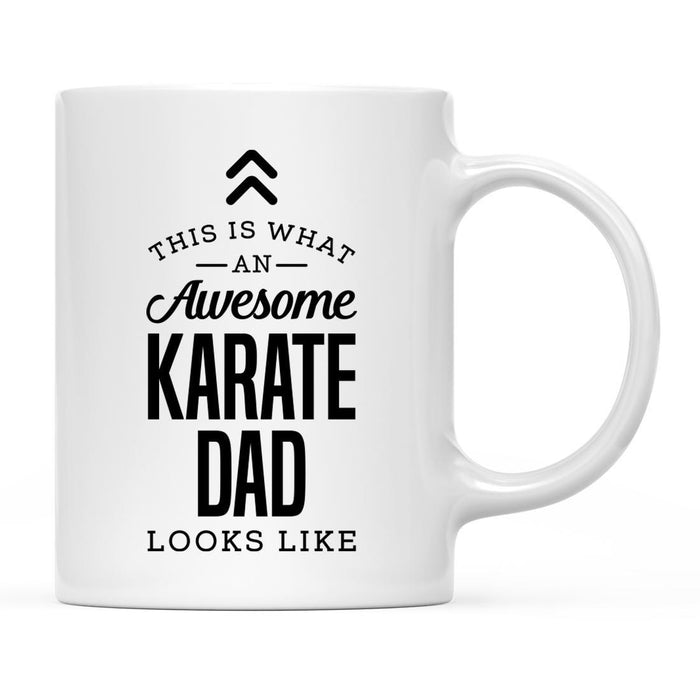 This is What an Awesome Looks Like Mom Dad Coffee Mug Collection 2-Set of 1-Andaz Press-Karate Dad-