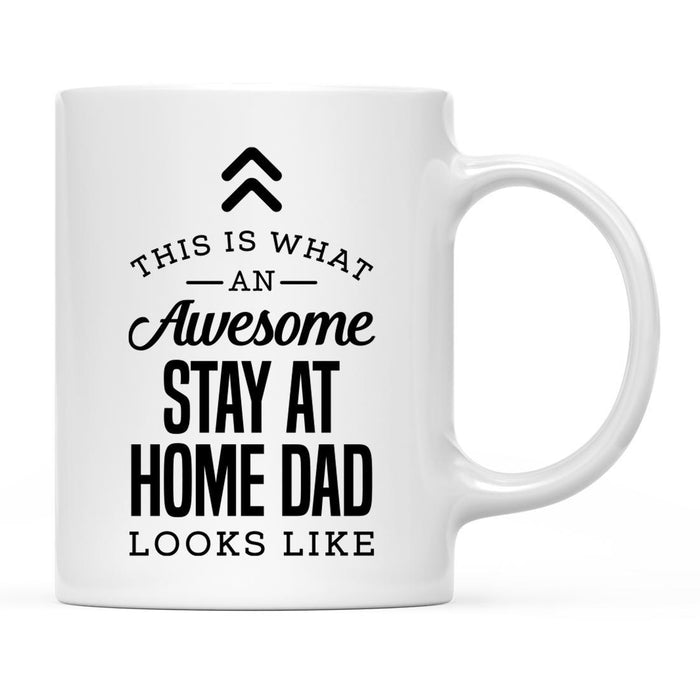 This is What an Awesome Looks Like Mom Dad Coffee Mug Collection 2-Set of 1-Andaz Press-Stay at Home Dad-