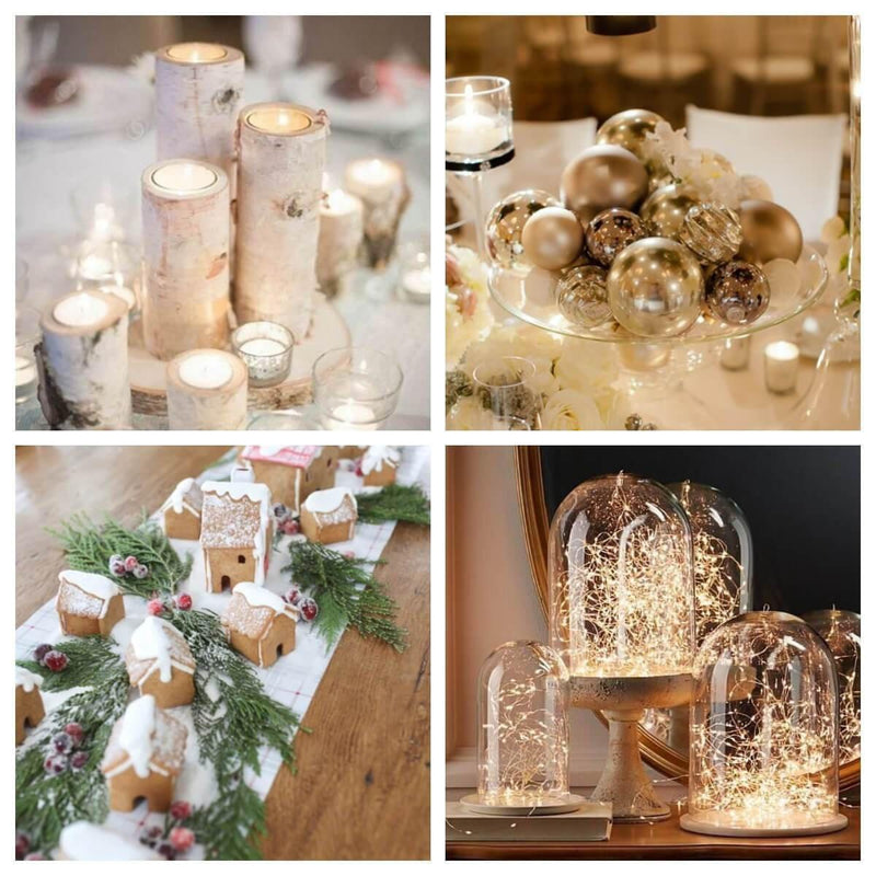Vase Filler. I did this already and it looks great!  Winter wedding  centerpieces, Winter centerpieces, Winter wedding decorations