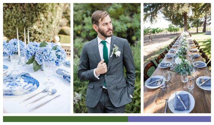 2022 Very Peri Blue Pantone Wedding Color Motifs & Decor Ideas-Koyal Wholesale