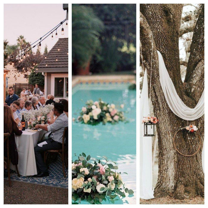 Top 10 Backyard Outdoor Wedding Tips for a COVID-19 Wedding-Koyal Wholesale