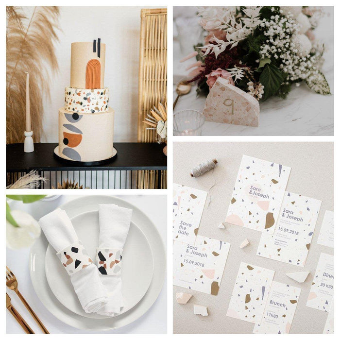 TRENDING: Top 10 Terrazzo Wedding Décor Ideas-Koyal Wholesale