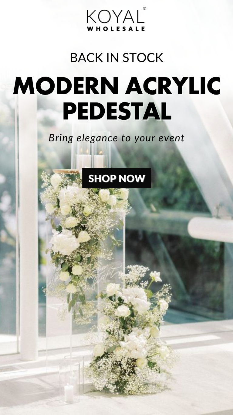 Wholesale Wedding Supplies Quality Decor Shop Koyal