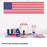 4th of July Decorations: Indoor & Outdoor Patriotic Banners, Set of 1-Set of 1-Andaz Press-American Flag-