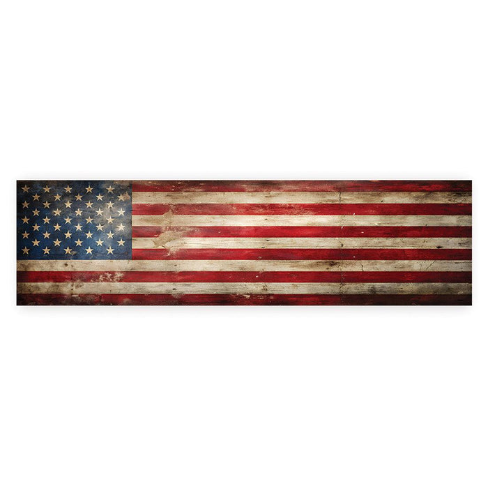 4th of July Decorations: Indoor & Outdoor Patriotic Banners, Set of 1-Set of 1-Andaz Press-American Flag-