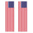 4th of July Decorations: Indoor & Outdoor Patriotic Banners, Set of 2-Set of 2-Andaz Press-Home of the Free Because of the Brave-