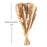 80 Pieces Bulk 18” Natural Dried Pampas Grass Bouquet-Koyal Wholesale-Natural-Set of 24-