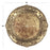 Acrylic Charger Plates Round Antique Embossed-Set of 12-Koyal Wholesale-Bronze-Set of 12-