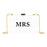 Acrylic Clutch Purse for Bride with Gold Removable Metal Chain - 7 Designs-Set of 1-Andaz Press-Mrs.-