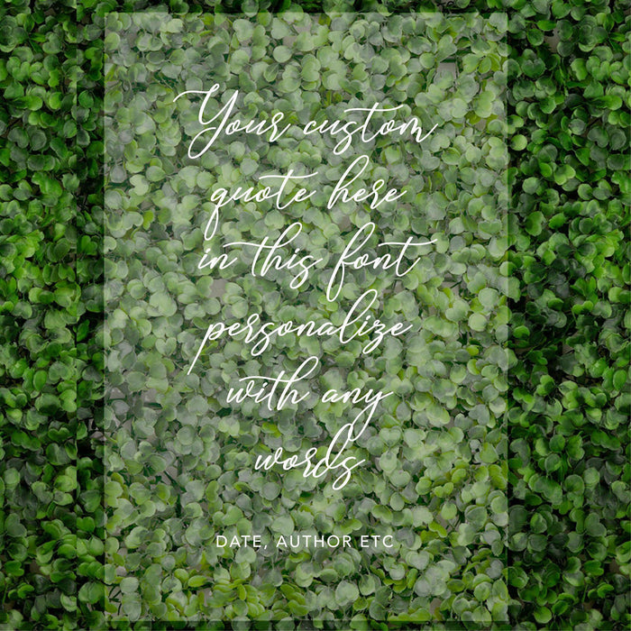 Acrylic Custom Quotes Wedding Signs, 16 x 24 Inches-Set of 1-Andaz Press-Custom Subway Quote-