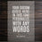 Acrylic Custom Quotes Wedding Signs, 16 x 24 Inches-Set of 1-Andaz Press-Custom Subway Quote-