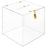 Acrylic Wedding Card Box, Set of 1-Set of 1-Koyal Wholesale-Clear-