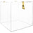 Acrylic Wedding Card Box, Set of 1-Set of 1-Koyal Wholesale-Clear-