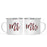 Andaz Press 11oz Buffalo Red Plaid Monogram Campfire Coffee Mug-Set of 1-Andaz Press-A-