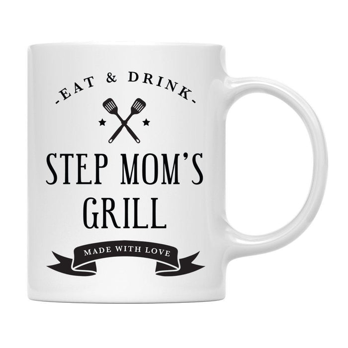 Andaz Press 11oz Eat And Drink Grill Coffee Mug-Set of 1-Andaz Press-Abuela-