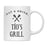 Andaz Press 11oz Eat And Drink Grill Coffee Mug-Set of 1-Andaz Press-Abuela-