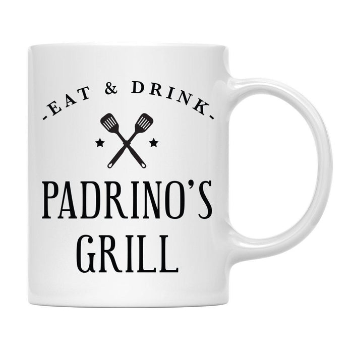 Andaz Press 11oz Eat And Drink Grill Coffee Mug-Set of 1-Andaz Press-Padrino-