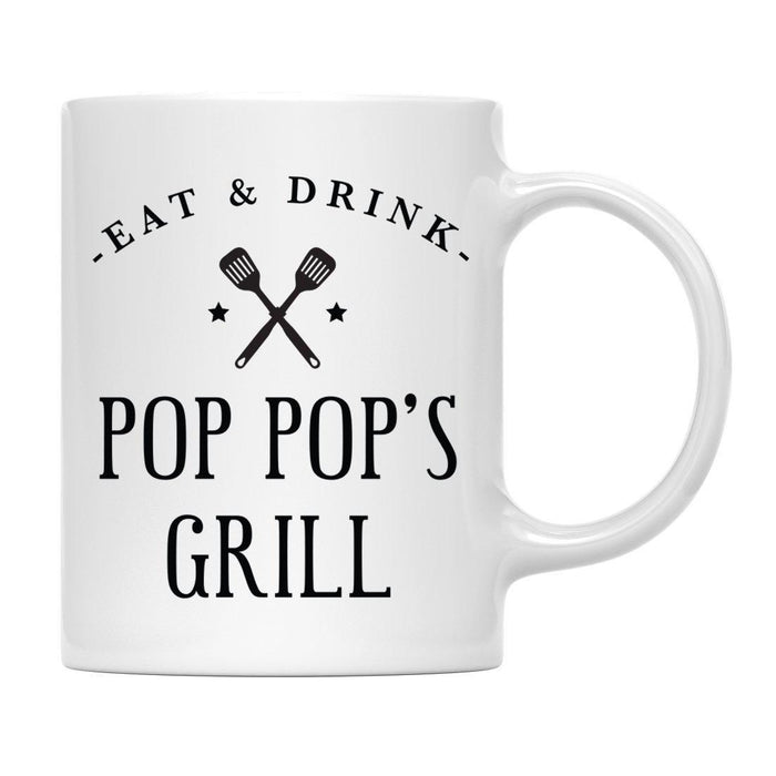 Andaz Press 11oz Eat And Drink Grill Coffee Mug-Set of 1-Andaz Press-Pop Pop-