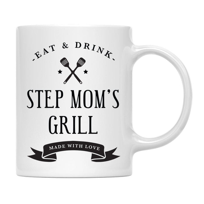 Andaz Press 11oz Eat And Drink Grill Coffee Mug-Set of 1-Andaz Press-Step Mom-