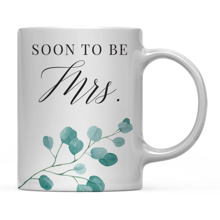 Andaz Press 11oz Eucalyptus Leaves Greenery Coffee Mug-Set of 1-Andaz Press-Soon to be Mrs.-