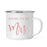 Andaz Press 11oz Faux Pink Glitter Wedding Campfire Coffee Mug-Set of 1-Andaz Press-Bride-