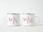 Andaz Press 11oz Faux Pink Glitter Wedding Campfire Coffee Mug-Set of 1-Andaz Press-Bride-