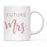 Andaz Press 11oz Wedding Faux Pink Glitter Coffee Mug-Set of 1-Andaz Press-Future Mrs.-