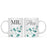 Andaz Press Eucalyptus Leaves Greenery Coffee Mug, 2-Pack-Set of 2-Andaz Press-Mrs. and Mrs.-