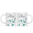 Andaz Press Eucalyptus Leaves Greenery Coffee Mug, 2-Pack-Set of 2-Andaz Press-Mrs. and Mrs.-