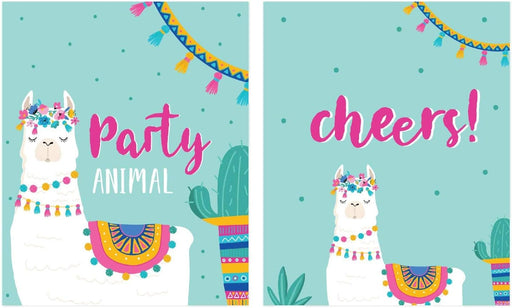 Andaz Press Llama and Cactus Baby Shower Party Wine Bottle Labels-Set of 8-Andaz Press-Apple Cider Bottle Label-