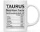 Astrological Zodiac Star Sign 11oz. Ceramic Coffee Mug Nutritional Facts-Set of 1-Andaz Press-Aries-