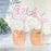 Bachelorette Drink Pouch Cups with Straws, 16 Pack-Set of 16-Andaz Press-Gold-