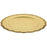 Beaded Scallop Charger Plates Bulk Pack-Koyal Wholesale-Gold-Set of 4-