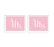 Blush Pink Wedding Signs, 2-Pack-Set of 2-Andaz Press-Mr. & Mrs.-